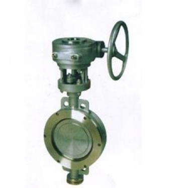 D373H蝸輪傳動對夾式金屬硬密封蝶閥